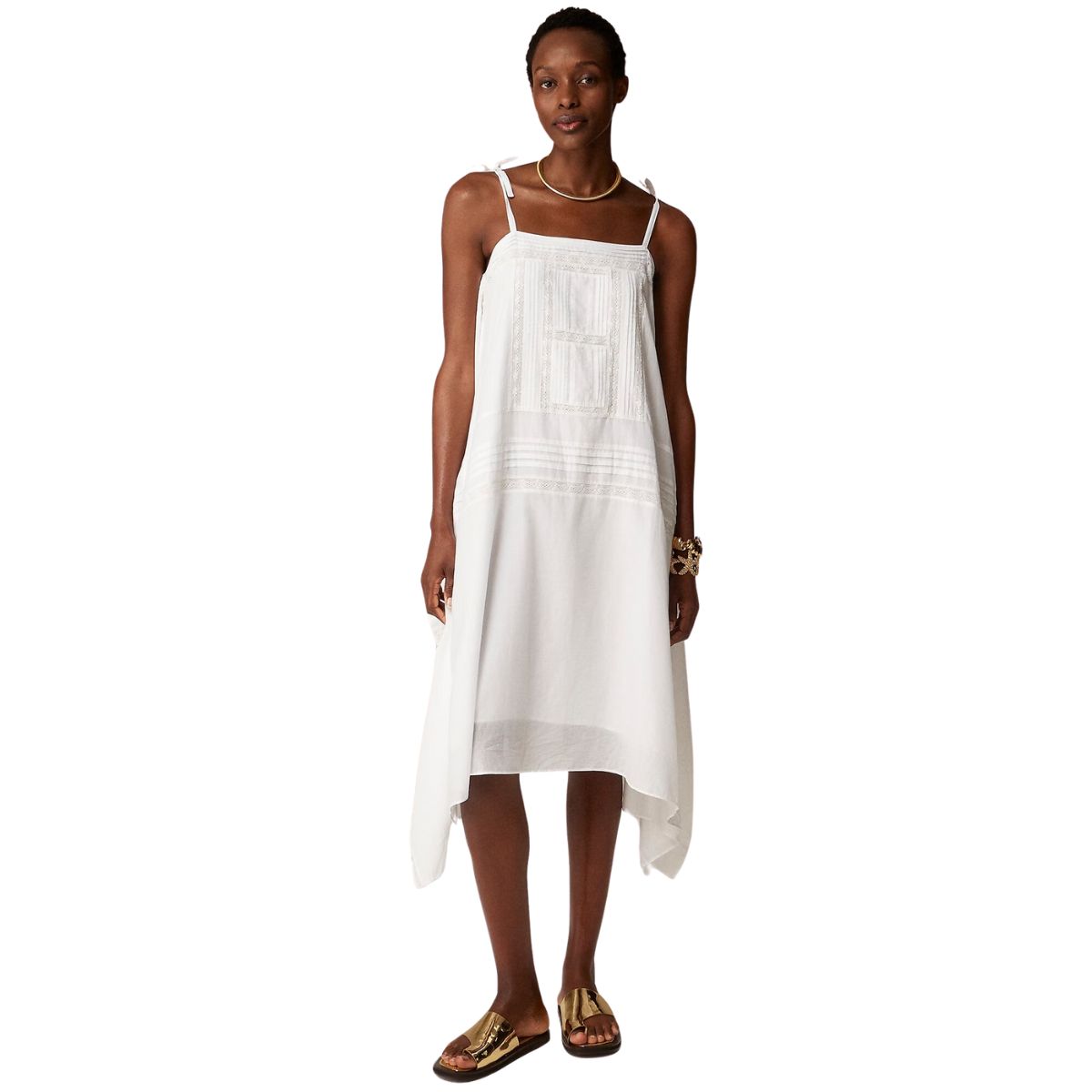 Handkerchief Midi Dress
