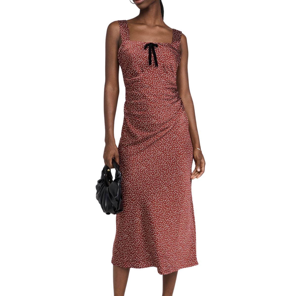 Ruched Midi Dress