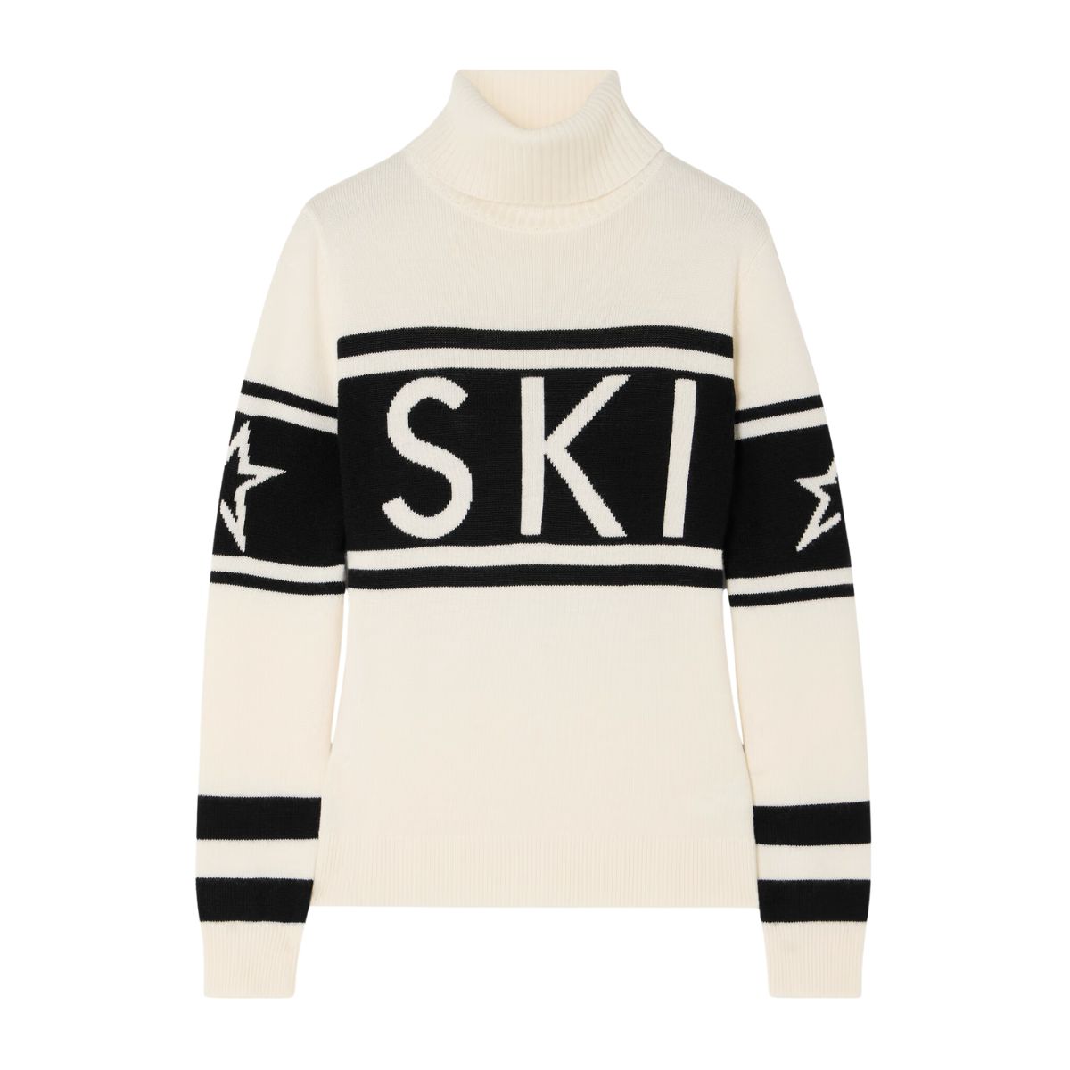 Schild Intarsia Merino Wool Turtleneck Sweater
