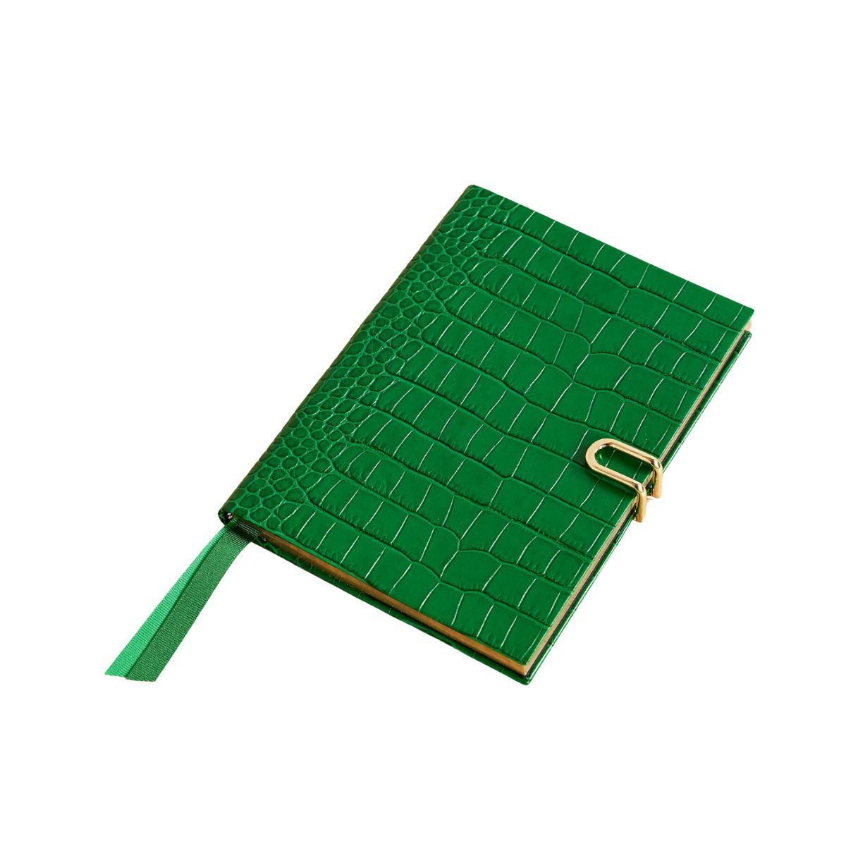 Soho 2025 Croc-Effect Leather Diary