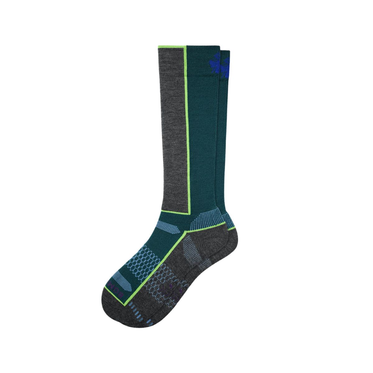 Women’s Mid-Cushion Merino Wool Blend Ski & Snowboard Socks