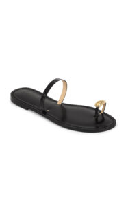Kibera 24K Gold-Plated Leather Sandals