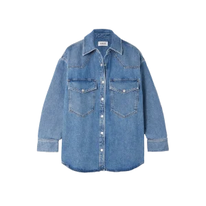 Agolde Lotta Organic Denim Shirt