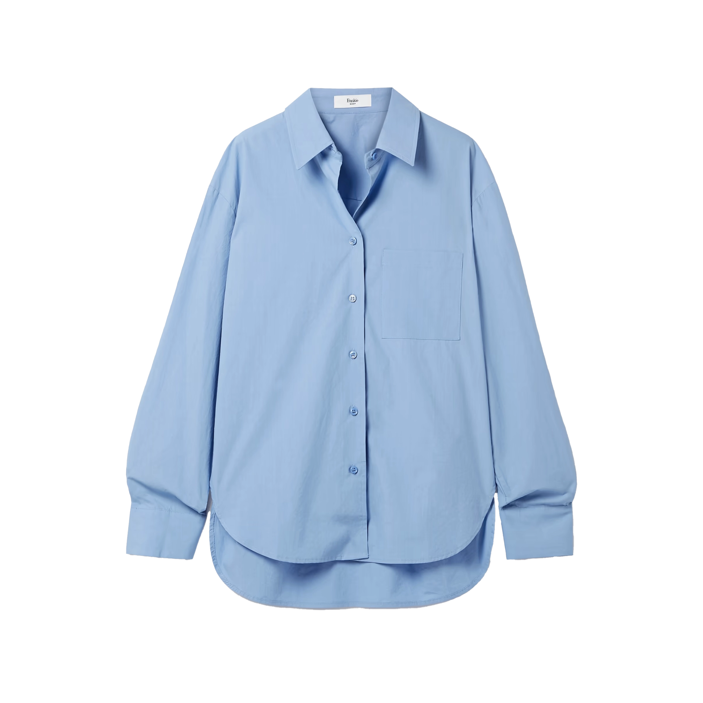 THE FRANKIE SHOP Lui Organic Cotton-Poplin Shirt