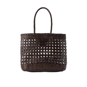 Dragon Diffusion Eclipse woven leather tote