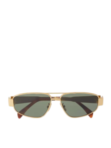 Triomphe aviator-style acetate sunglasses