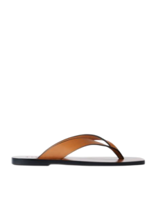 Kinto leather flip flops