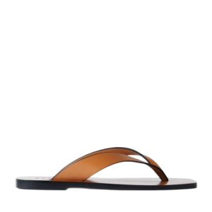Kinto leather flip flops