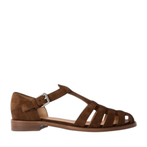 Kelsey woven suede sandals