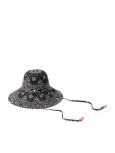 Capeline reversible cotton bucket hat