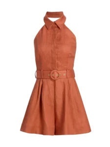 Awaken Halterneck Linen Romper