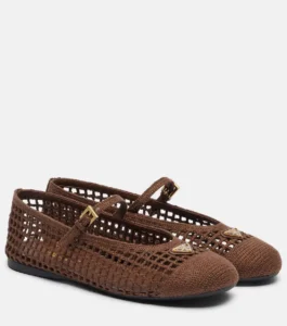 Crochet Mary Jane flats