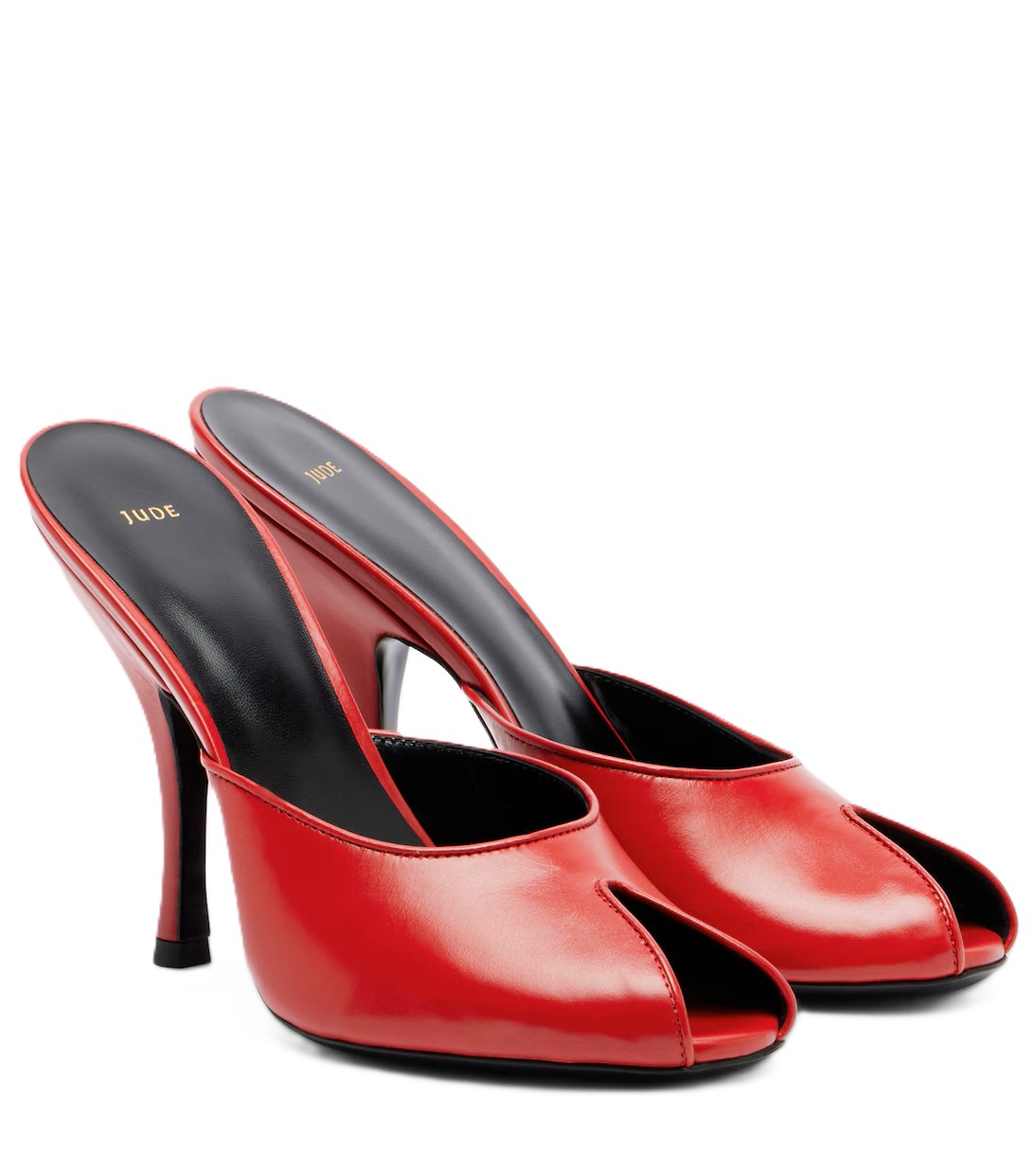 Date leather mules