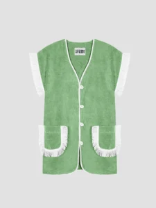 Pitaya Towel Dress Green