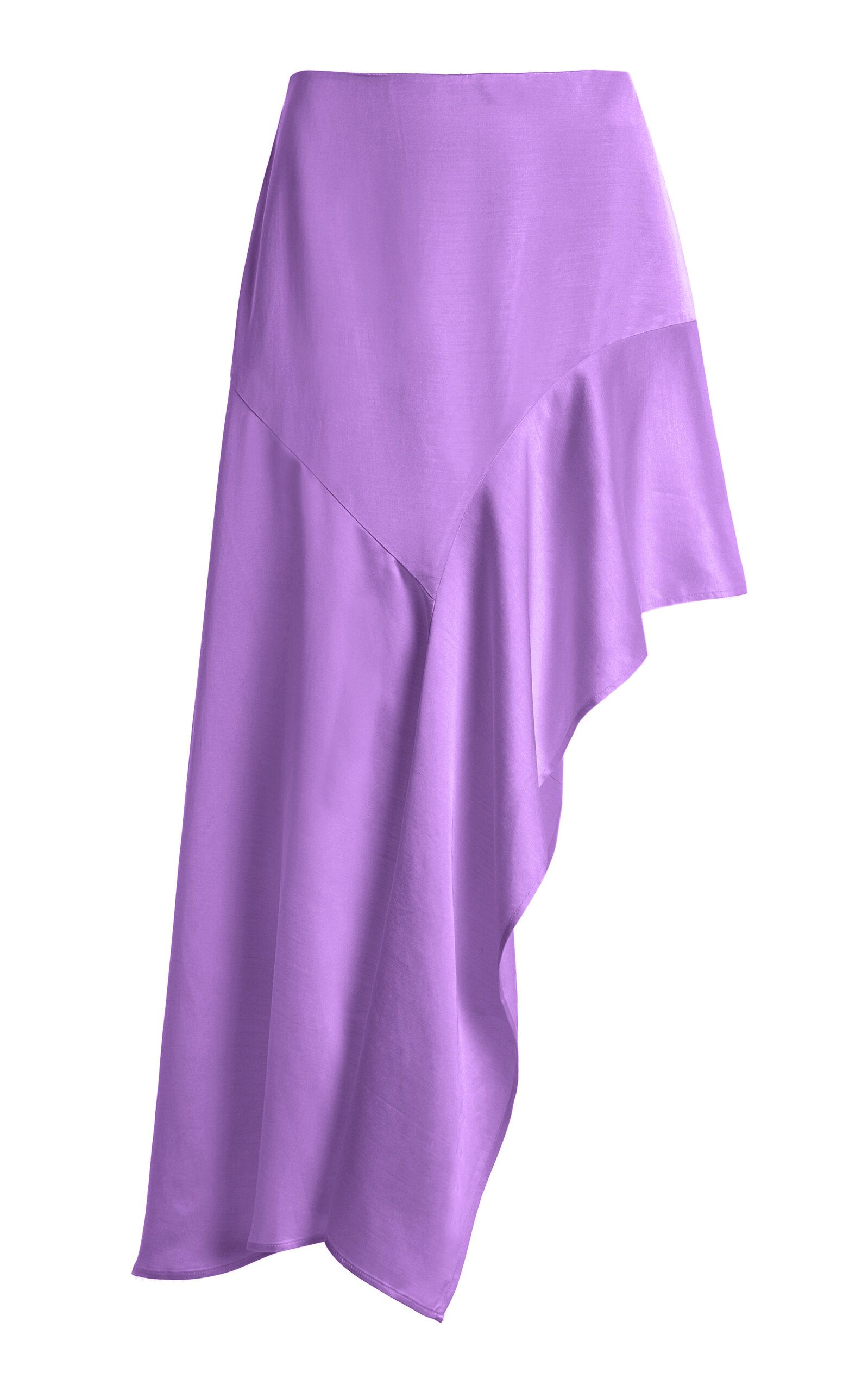 Threshold Flow Satin Midi Skirt