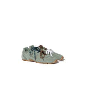 New Balance X Miu Miu 530 SL suede and mesh sneakers