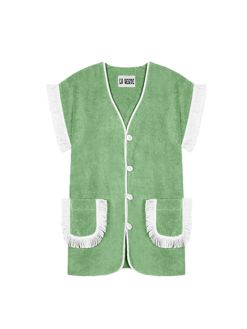 Pitaya Towel Dress Green