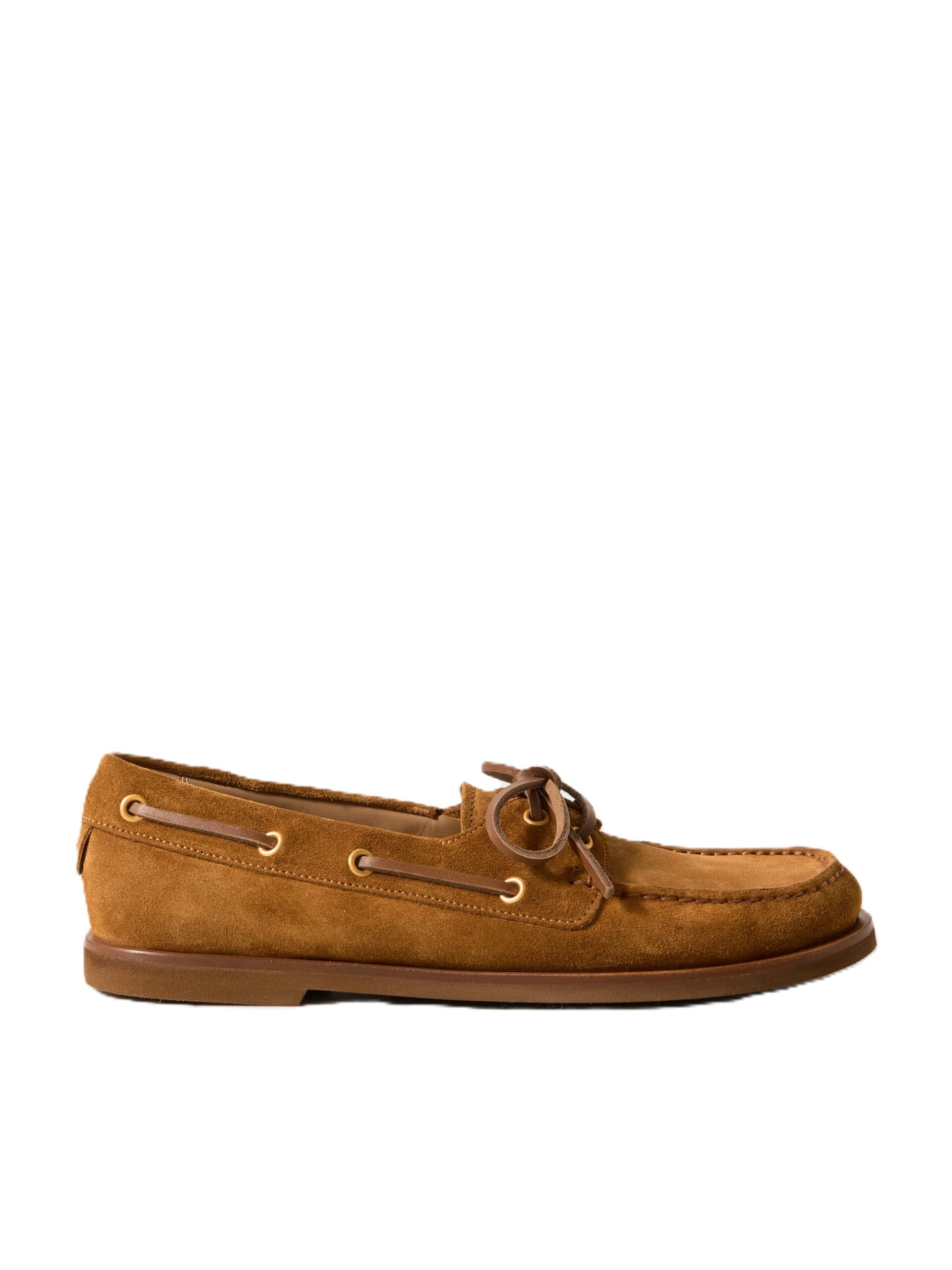 Vandée suede boat shoes