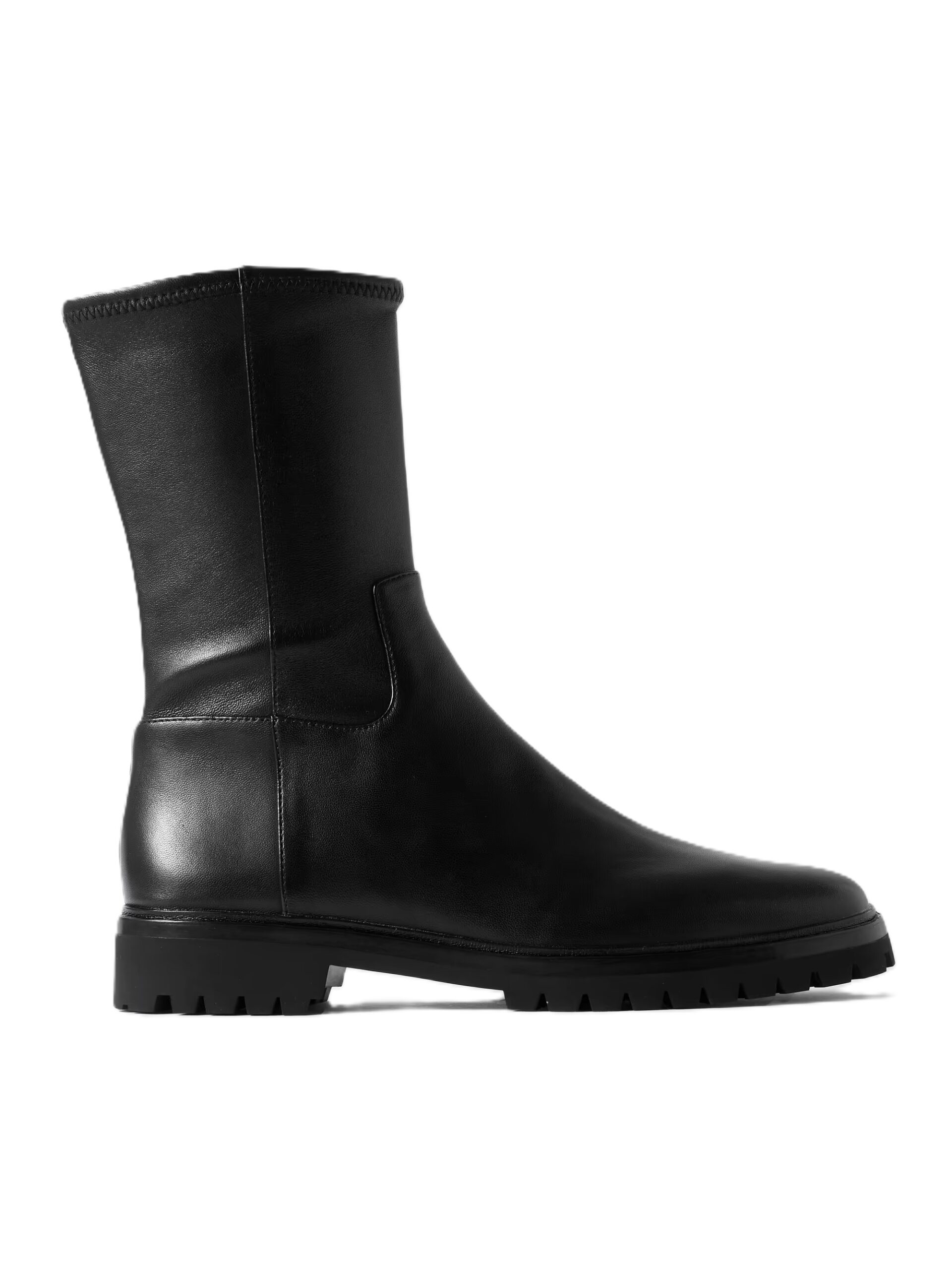 Danny stretch-leather ankle boots
