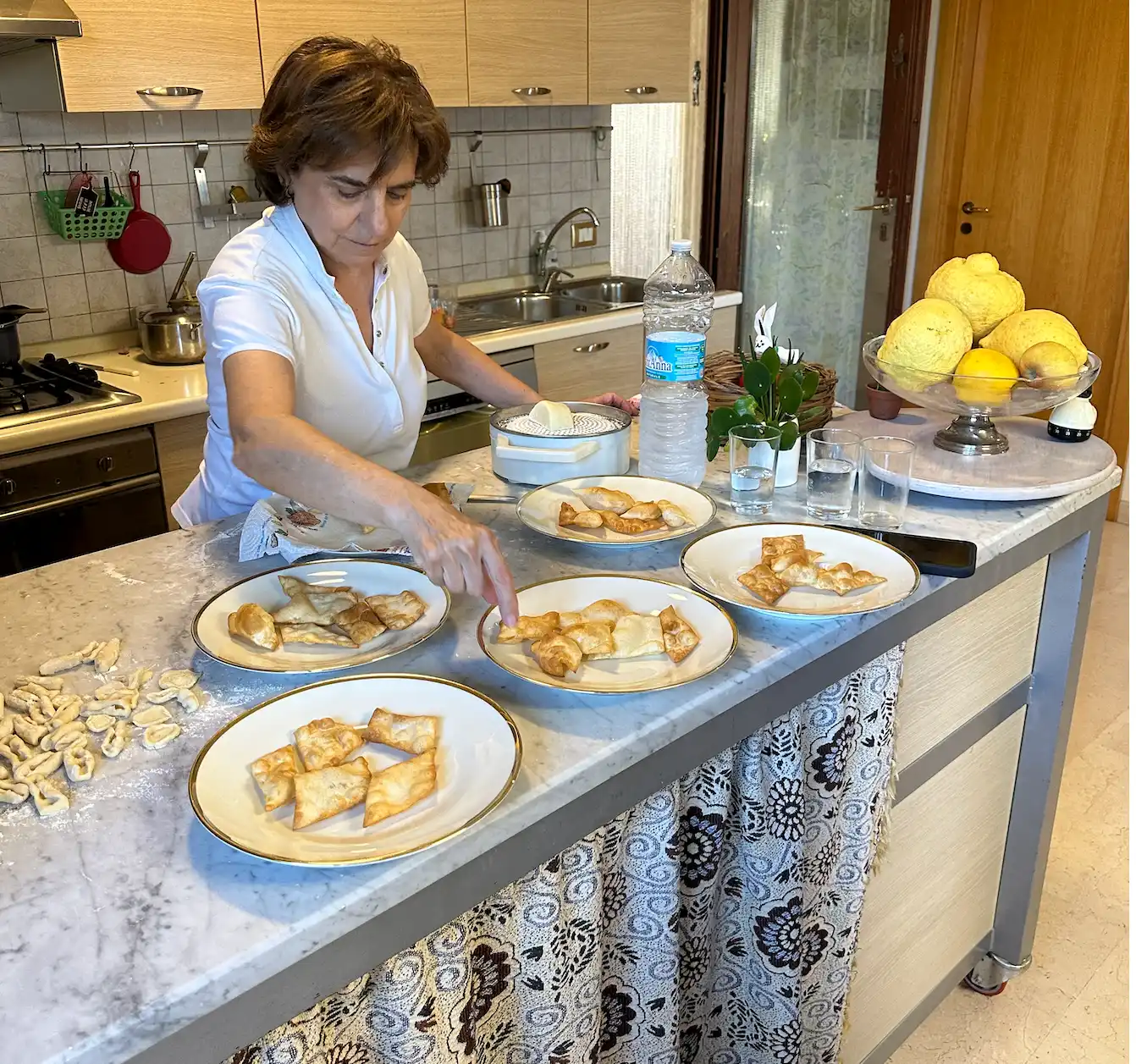 A private cooking class,Valle d'Itria