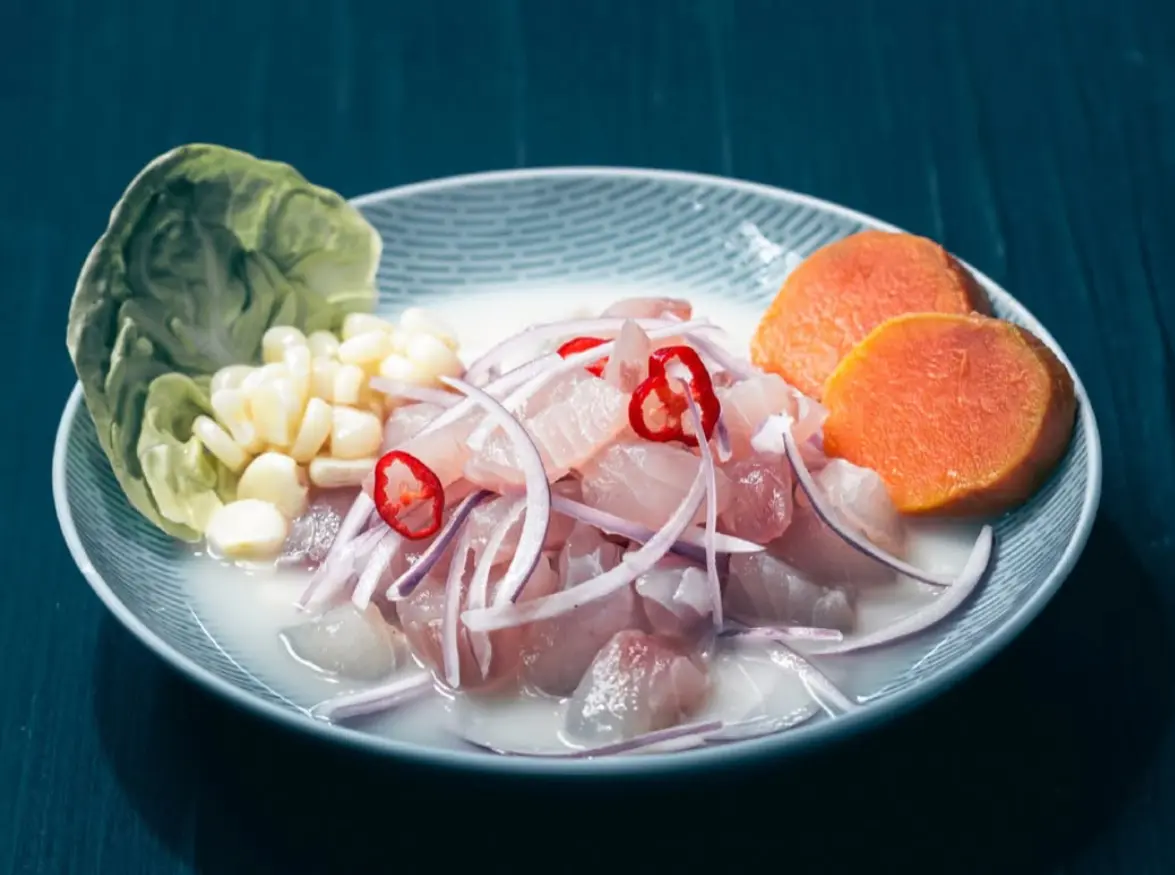 Ceviche at La Mar, Lima