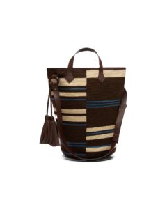 Trancoso Tote in Broken Stripe Woven