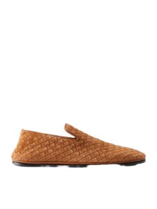 Palazzo Intrecciato Suede Loafers