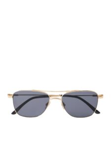 The Malone Aviator-Style Gold-Tone Sunglasses