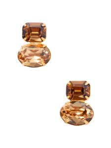 Maureen Gold-Tone Crystal Earrings