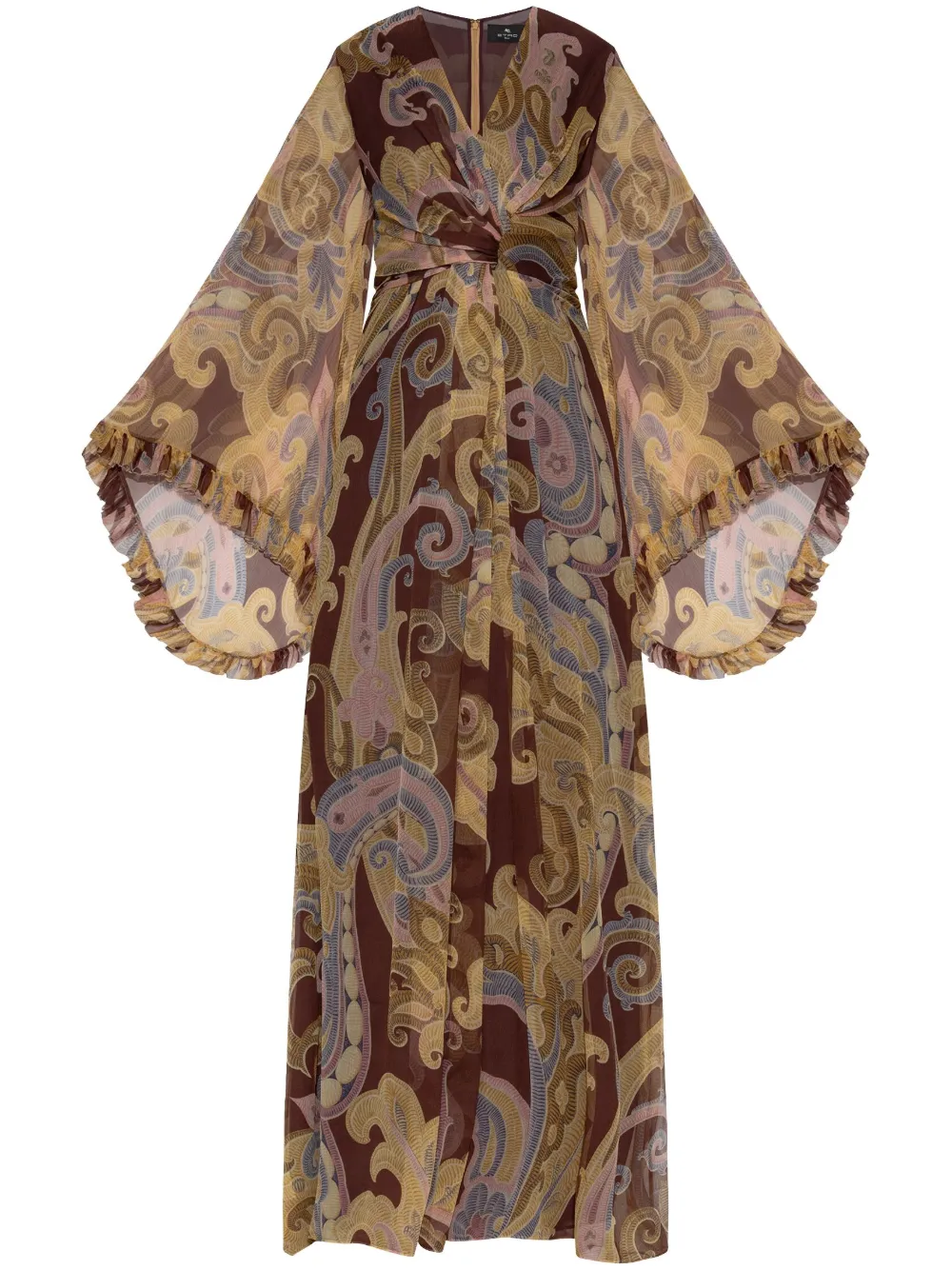 Etro paisley-print Silk Maxi Dress (multicolour)