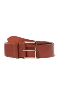 Largo Belt in Chestnut with Gold Buckle, Exclusive