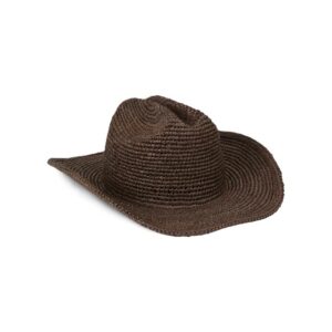 Raffia Straw Cowboy Hat (Brown / Coco)