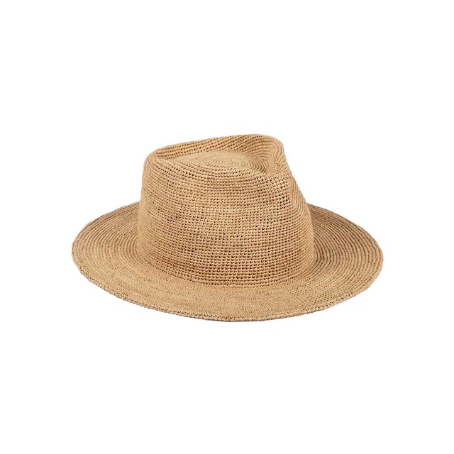 The Inca – Straw Fedora Hat (Natural)