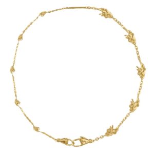 Botticini Necklace, 18K Gold Plated