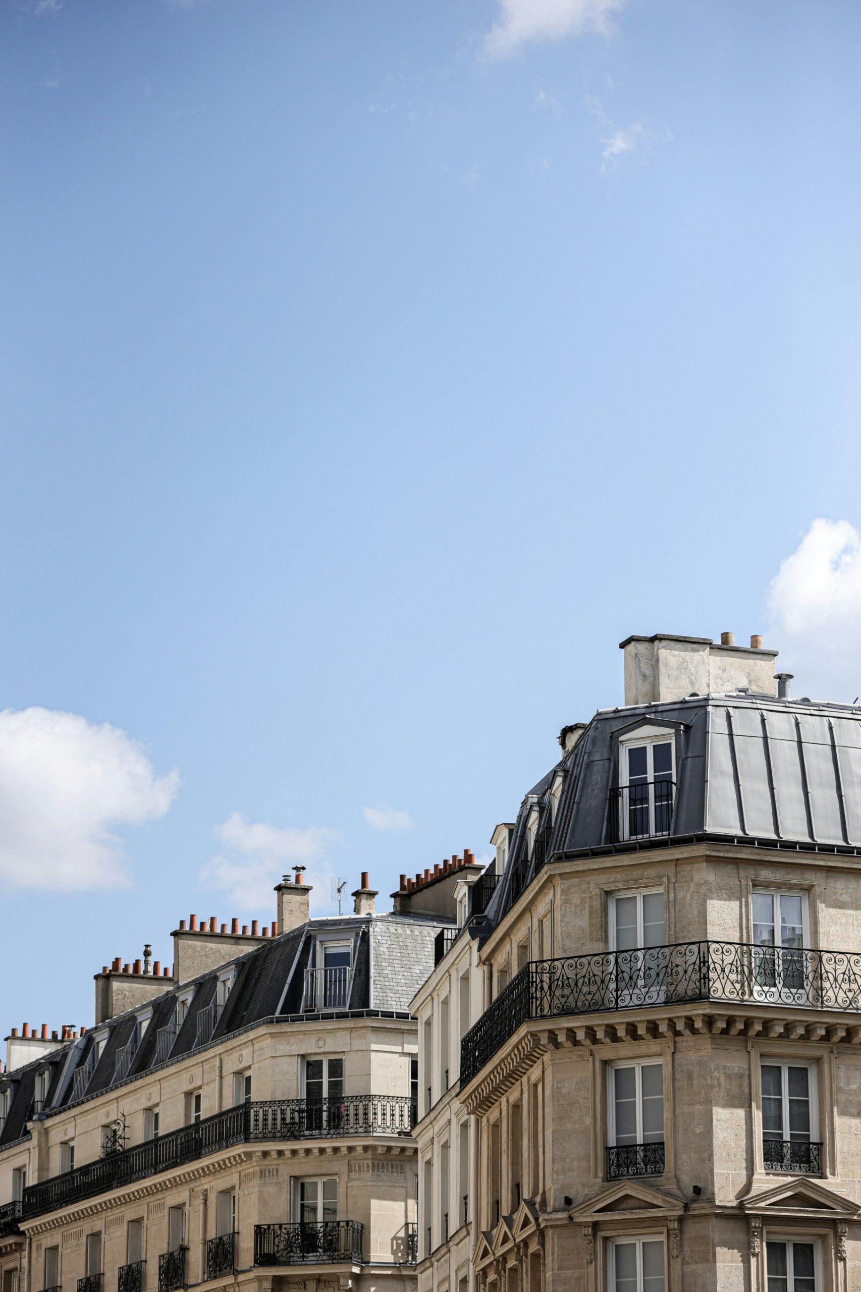 Paris rooftops