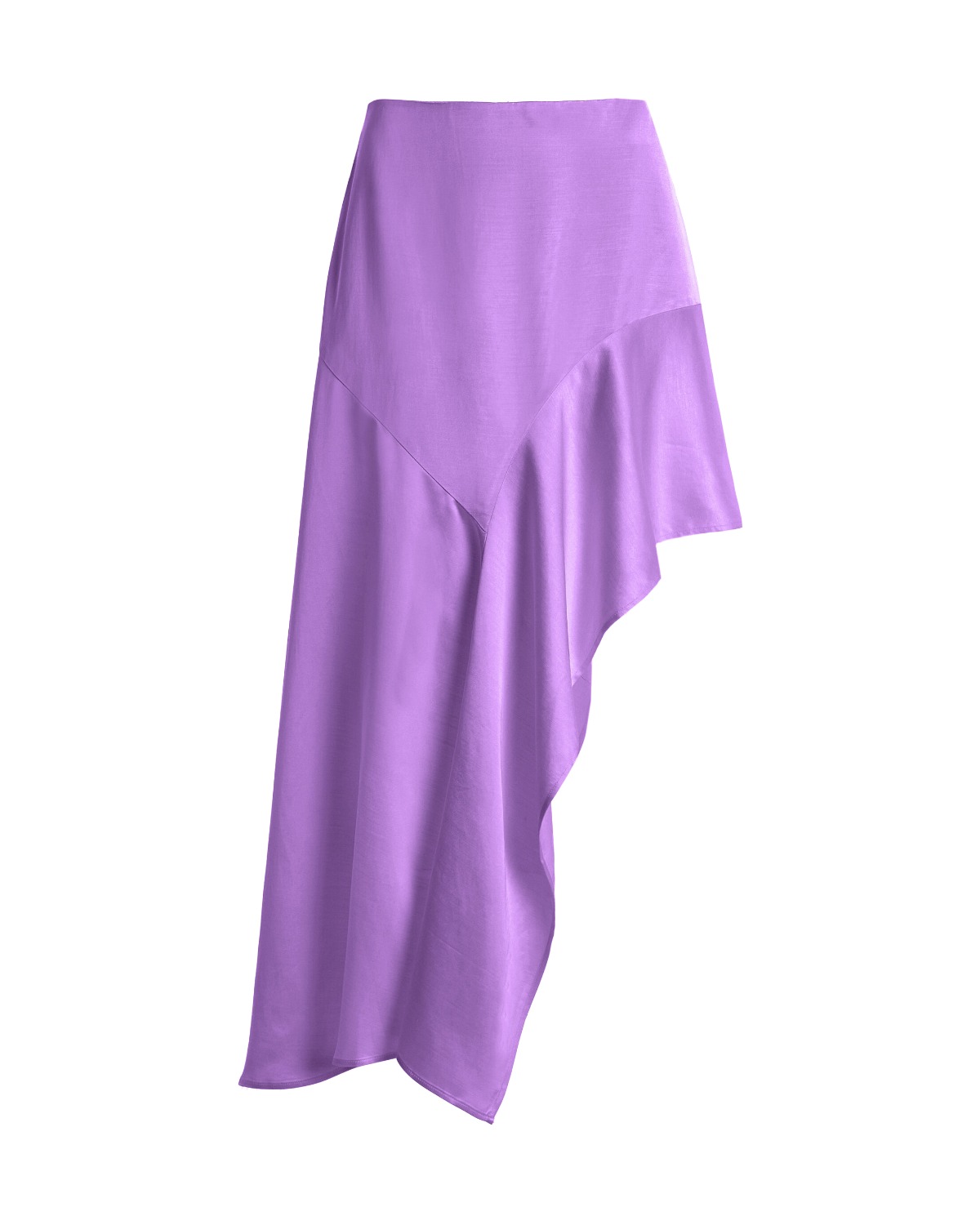 Threshold Flow Satin Midi Skirt