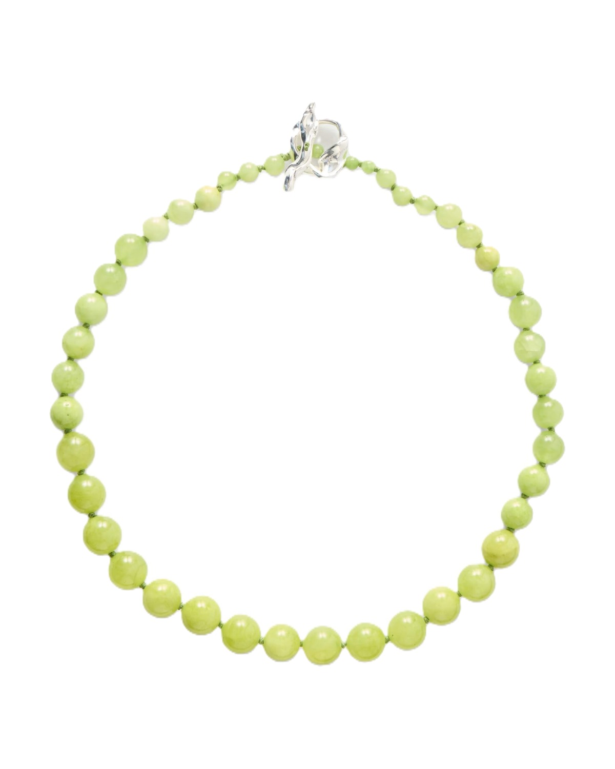 Beaded calcite necklace
